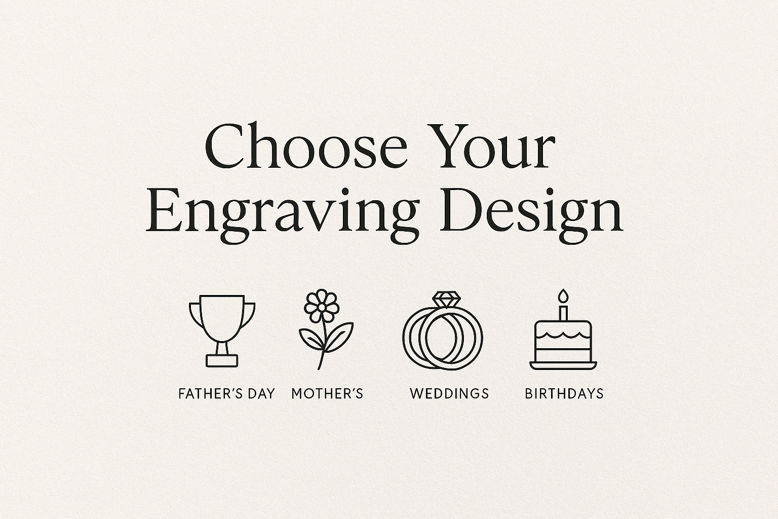 Choose the Perfect Engraving Design for Every Occasion