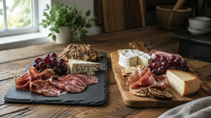 Grazing Board or Chopping Board? Slate vs Wood for Charcuterie