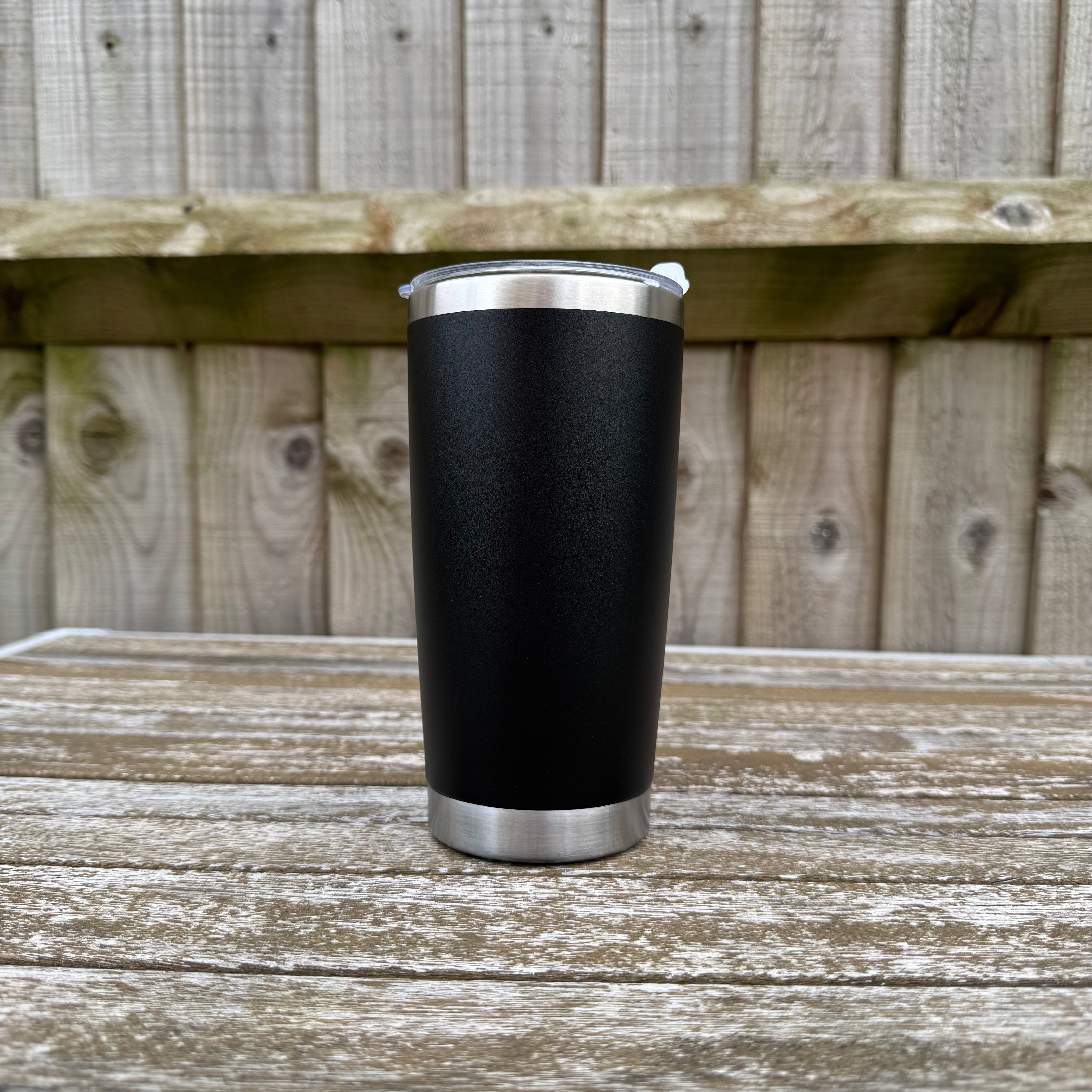 20 Oz Black Tumbler