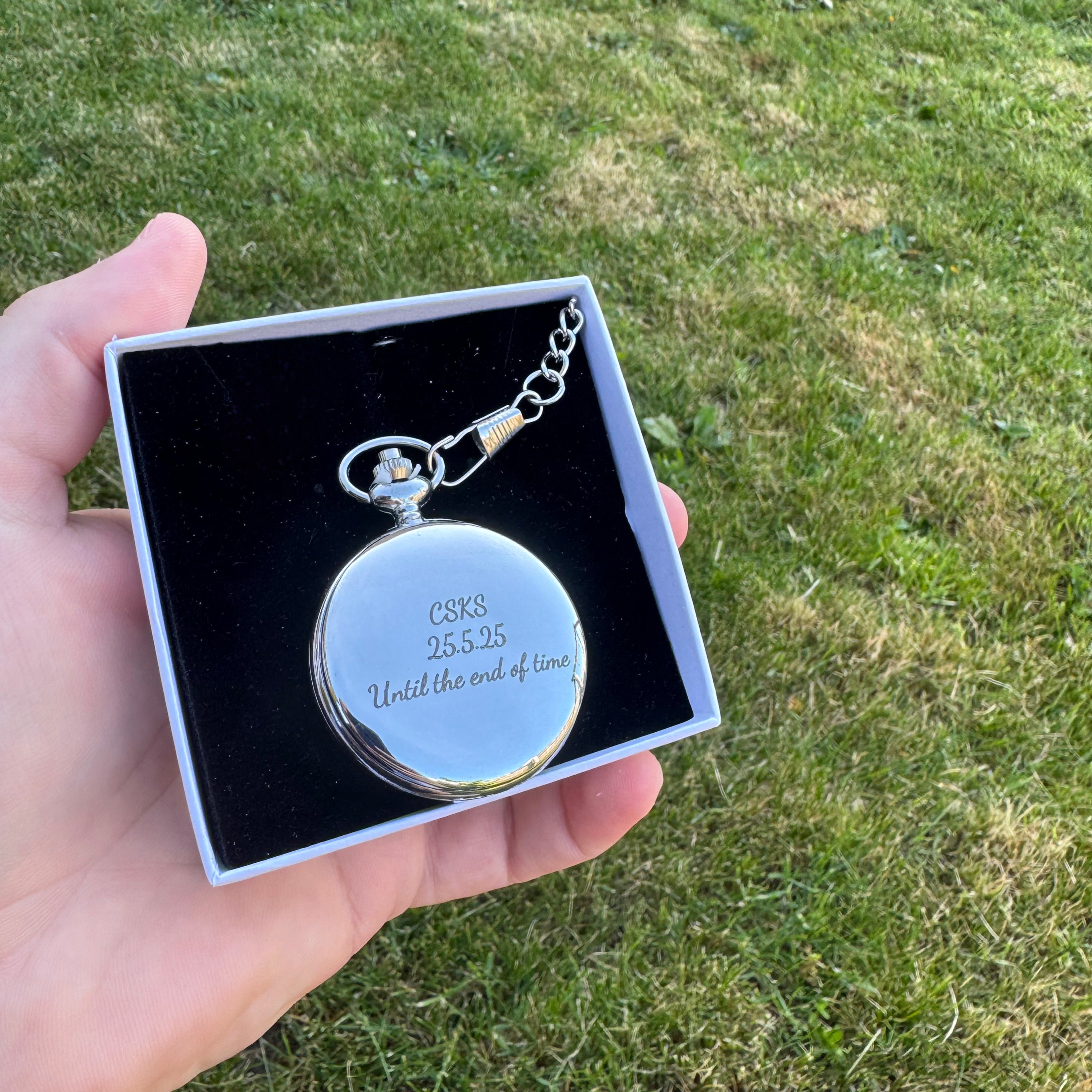 Engraved Pocket Watch