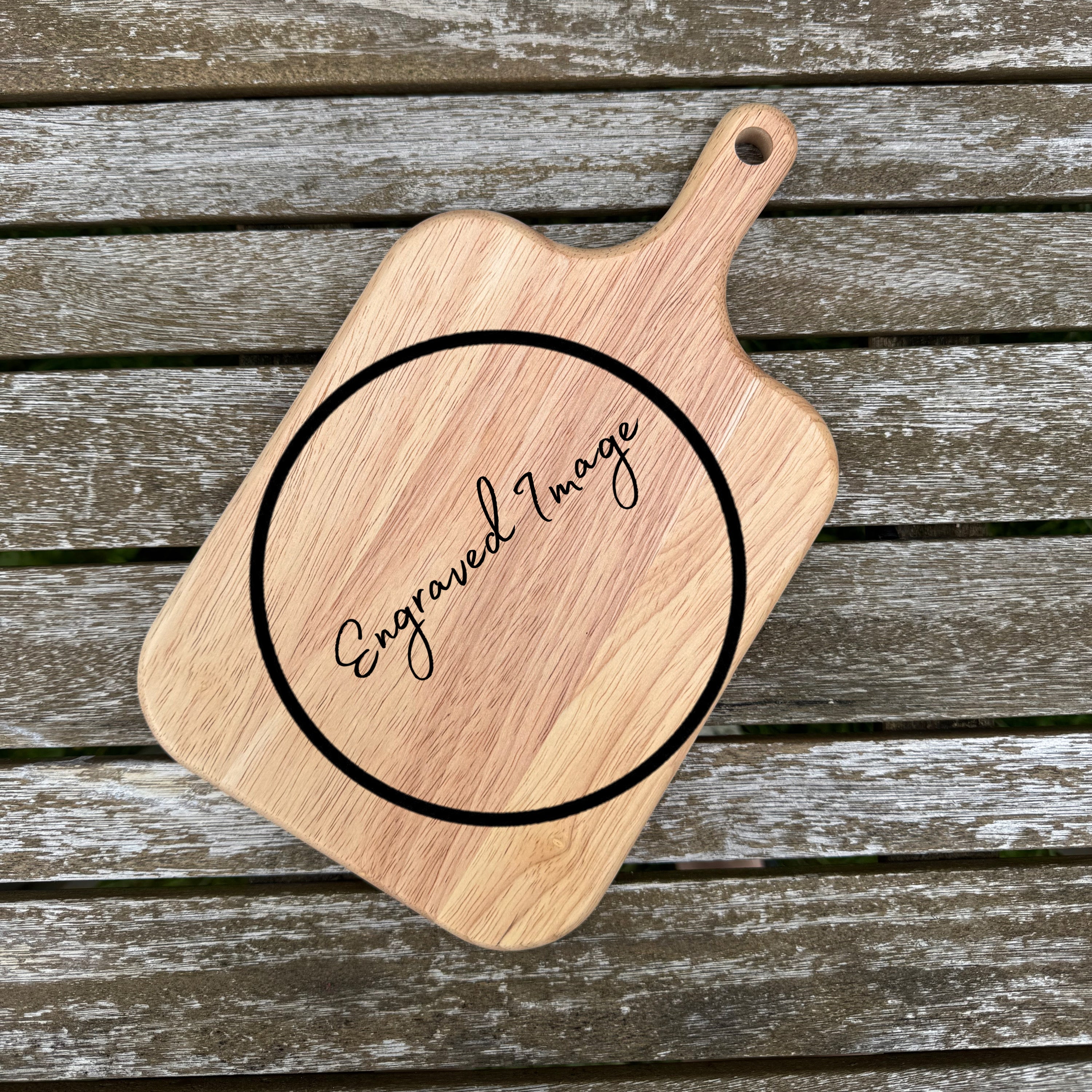 Engraved Image Chopping Board 27cm