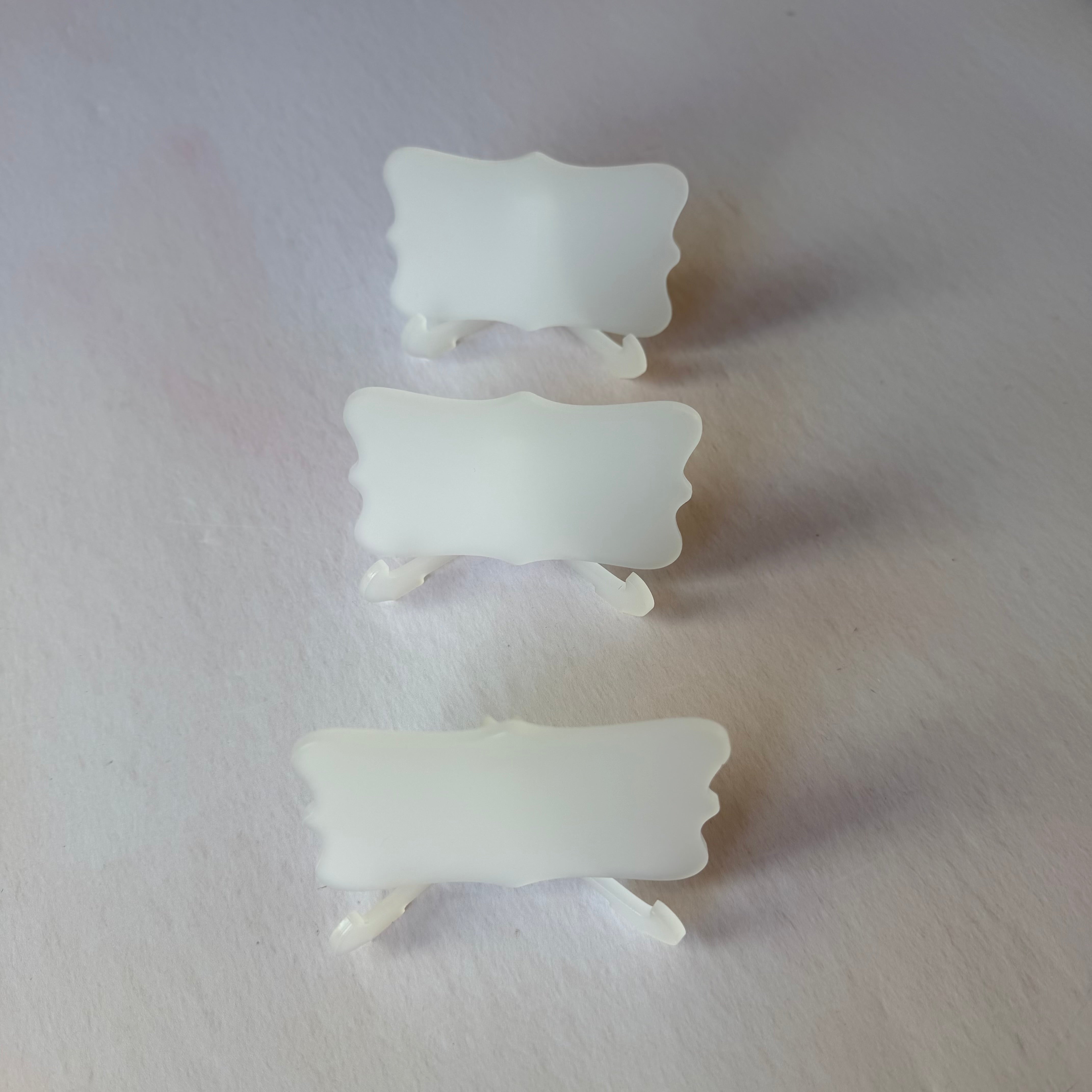 Personalised Acrylic Mini Food Sign – With Matching Stand