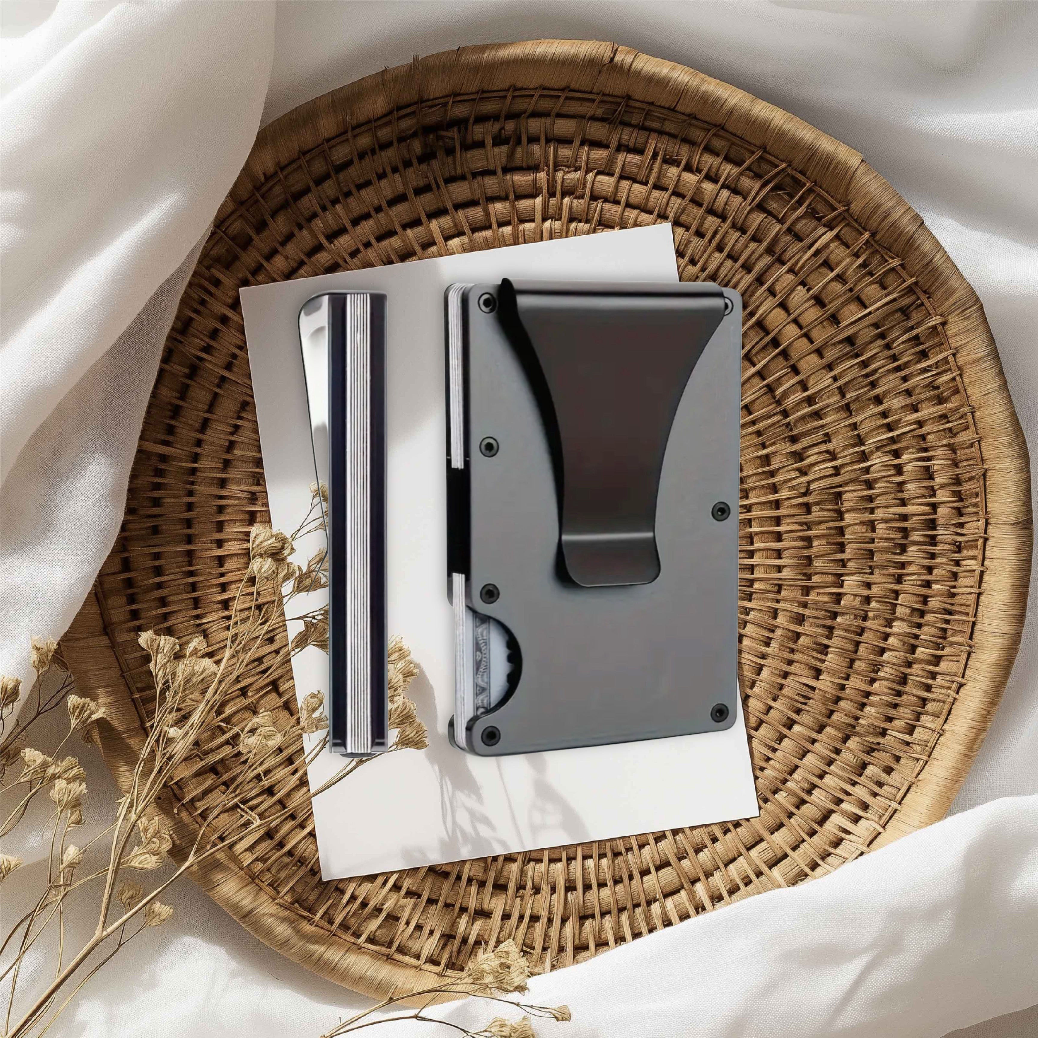 Grey RFID Card Holder