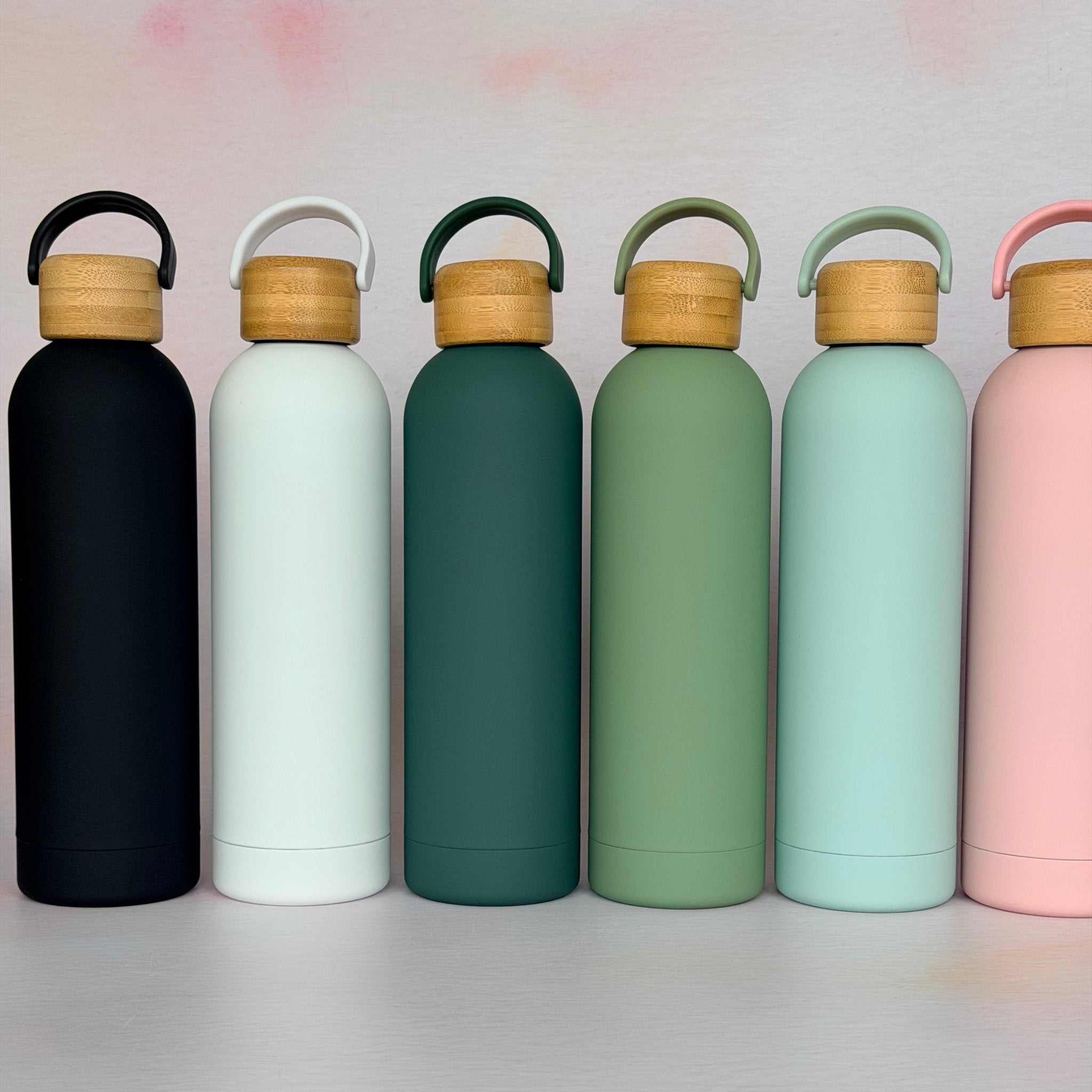 Personalised Insulated Water Bottle 750ml – Stainless Steel - Etch ‘n’ Shine