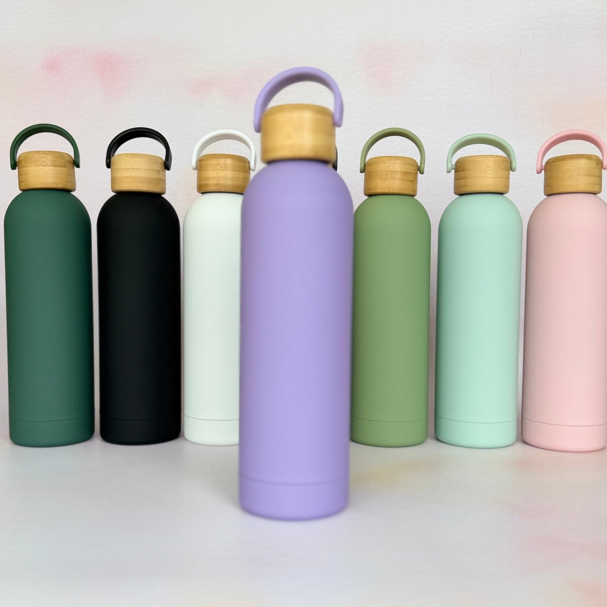 Personalised Insulated Water Bottle 750ml – Stainless Steel - Etch ‘n’ Shine