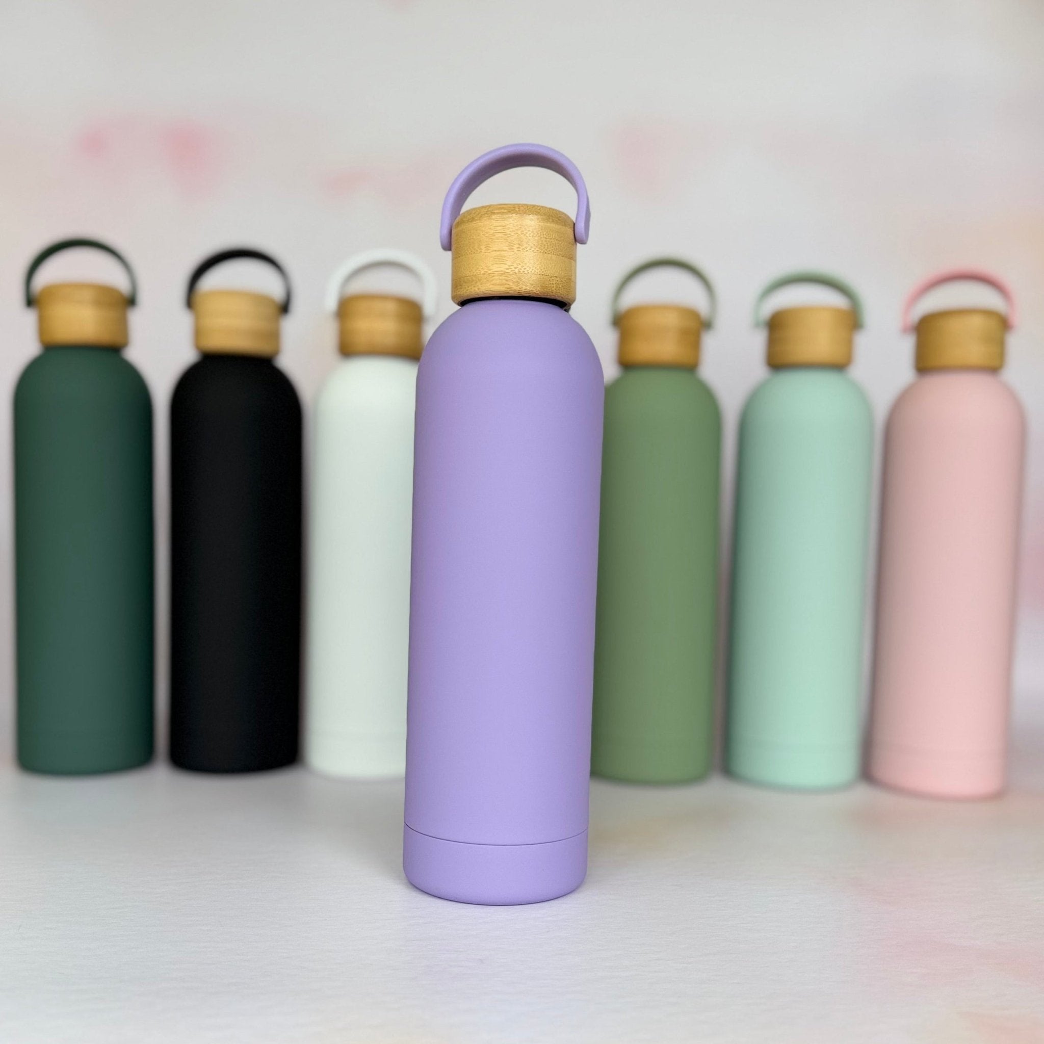 Personalised Insulated Water Bottle 750ml – Stainless Steel - Etch ‘n’ Shine