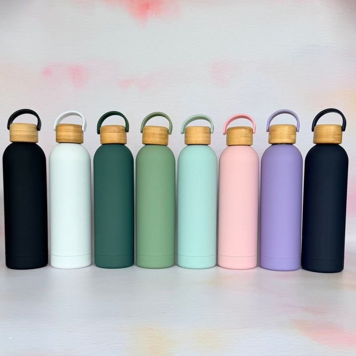 Personalised Insulated Water Bottle 750ml – Stainless Steel - Etch ‘n’ Shine