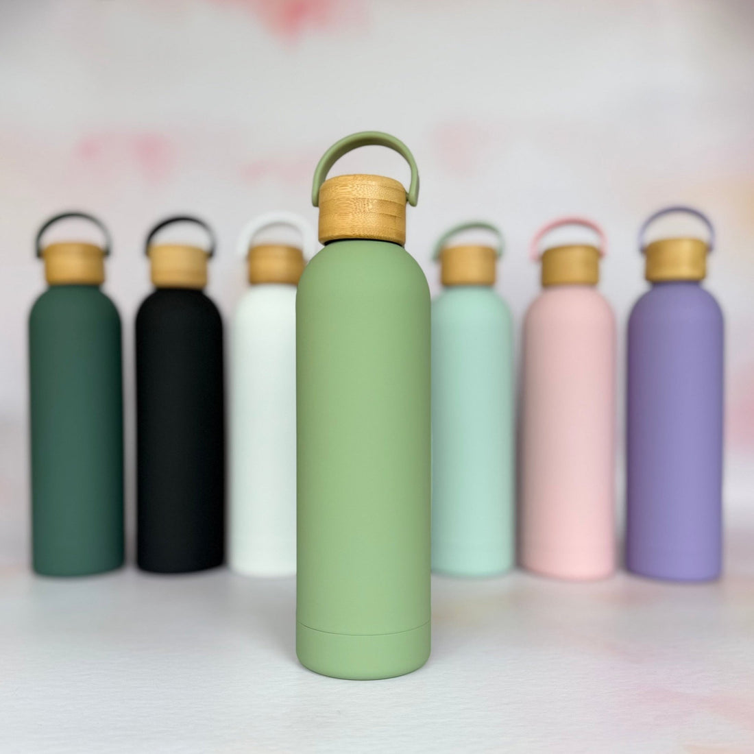 Personalised Insulated Water Bottle 750ml – Stainless Steel - Etch ‘n’ Shine