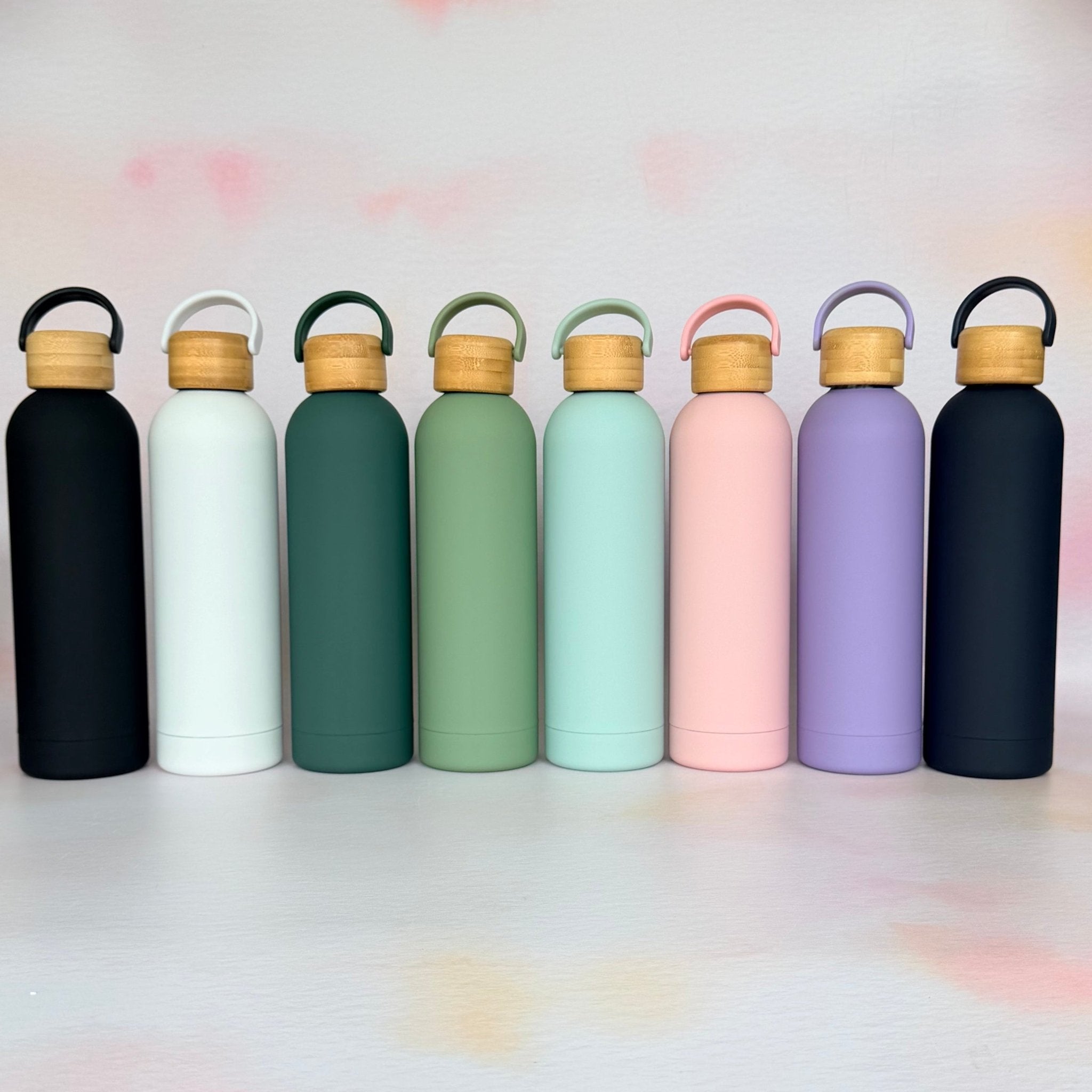 Personalised Insulated Water Bottle 750ml – Stainless Steel - Etch ‘n’ Shine