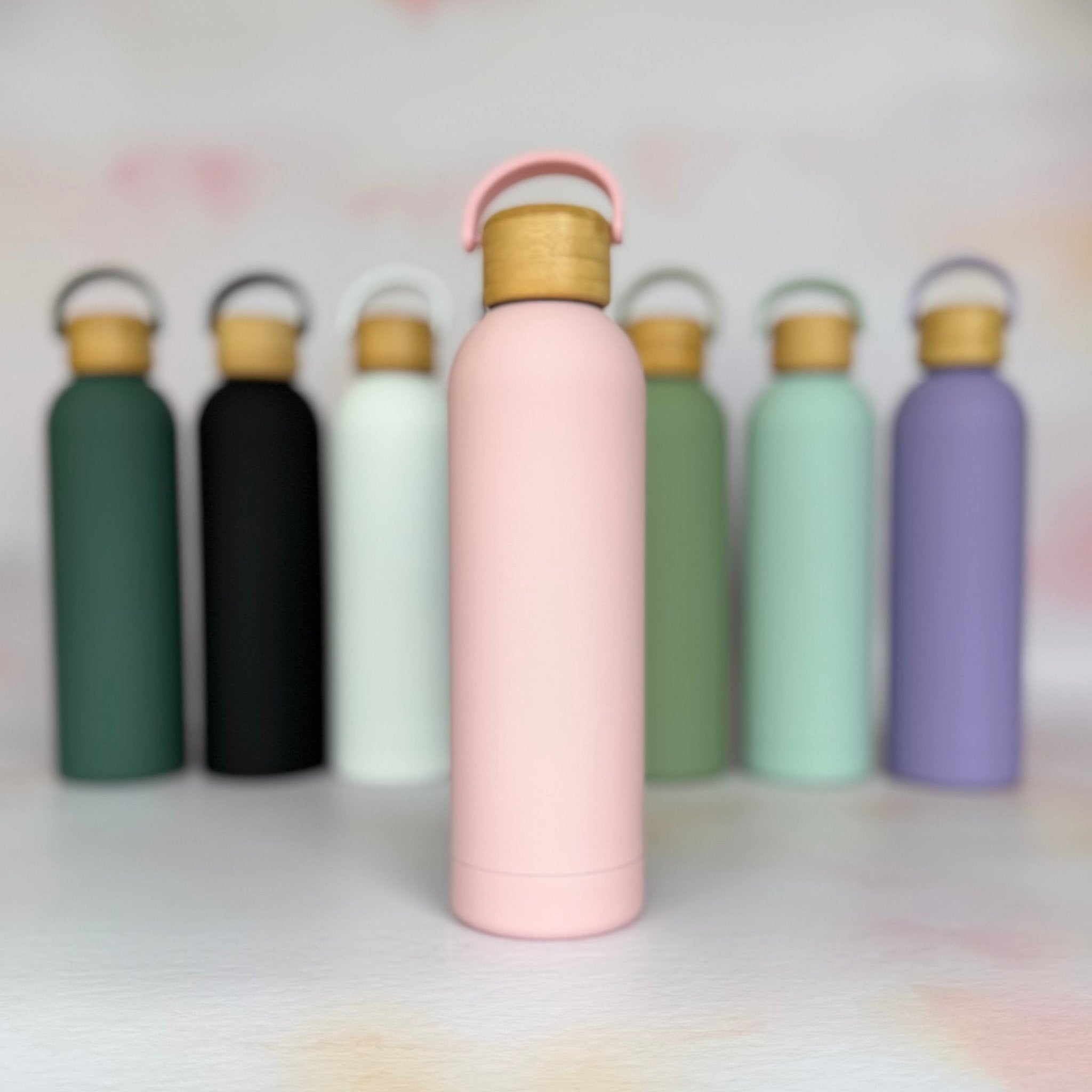 Personalised Insulated Water Bottle 750ml – Stainless Steel - Etch ‘n’ Shine