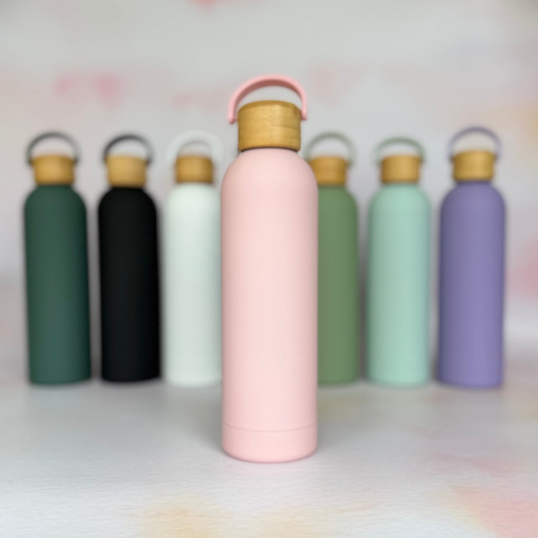 Personalised Insulated Water Bottle 750ml – Stainless Steel - Etch ‘n’ Shine