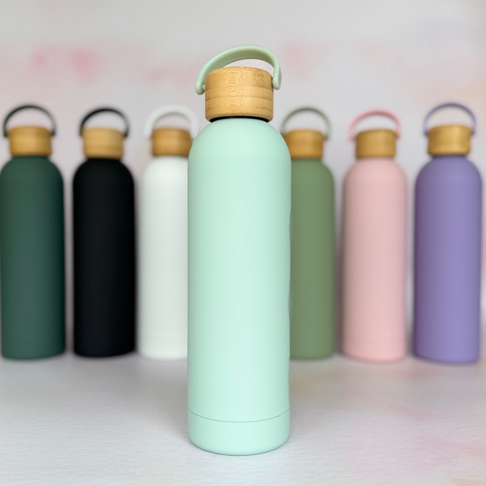 Personalised Insulated Water Bottle 750ml – Stainless Steel - Etch ‘n’ Shine