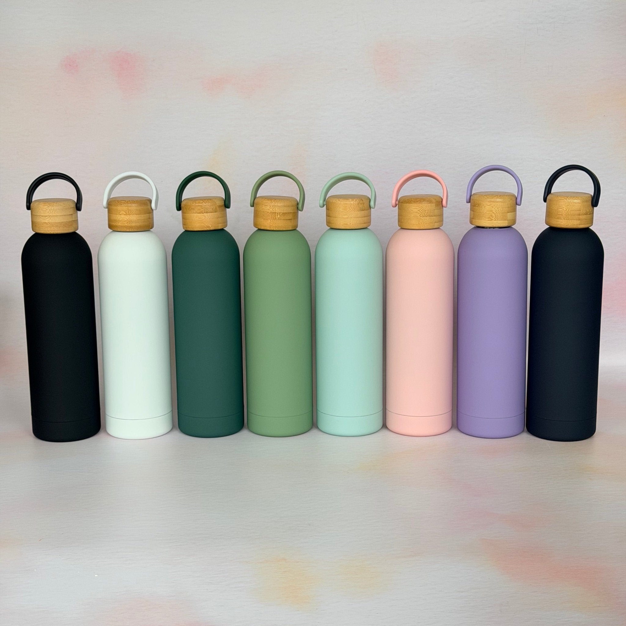 Personalised Insulated Water Bottle 750ml – Stainless Steel - Etch ‘n’ Shine