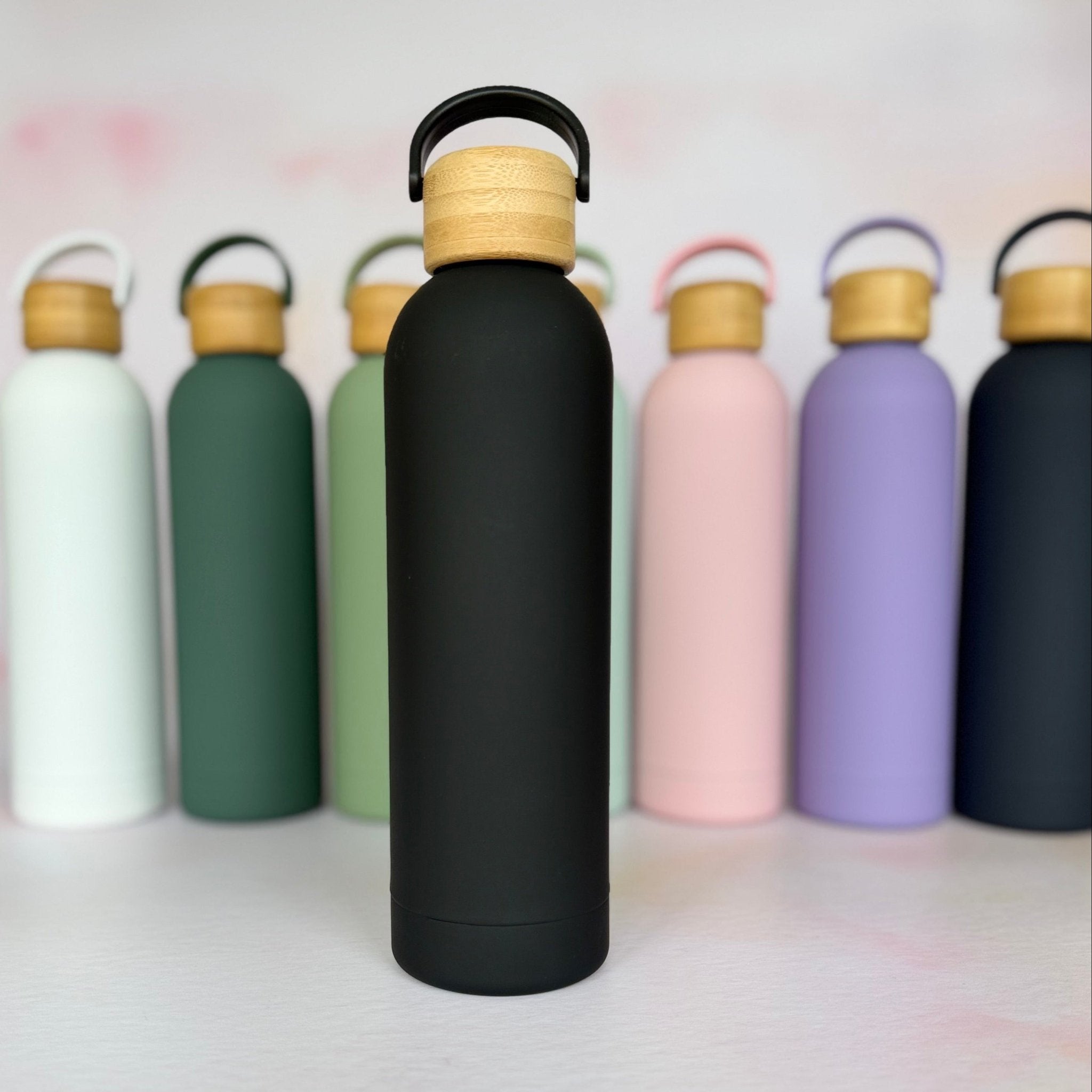 Personalised Insulated Water Bottle 750ml – Stainless Steel - Etch ‘n’ Shine