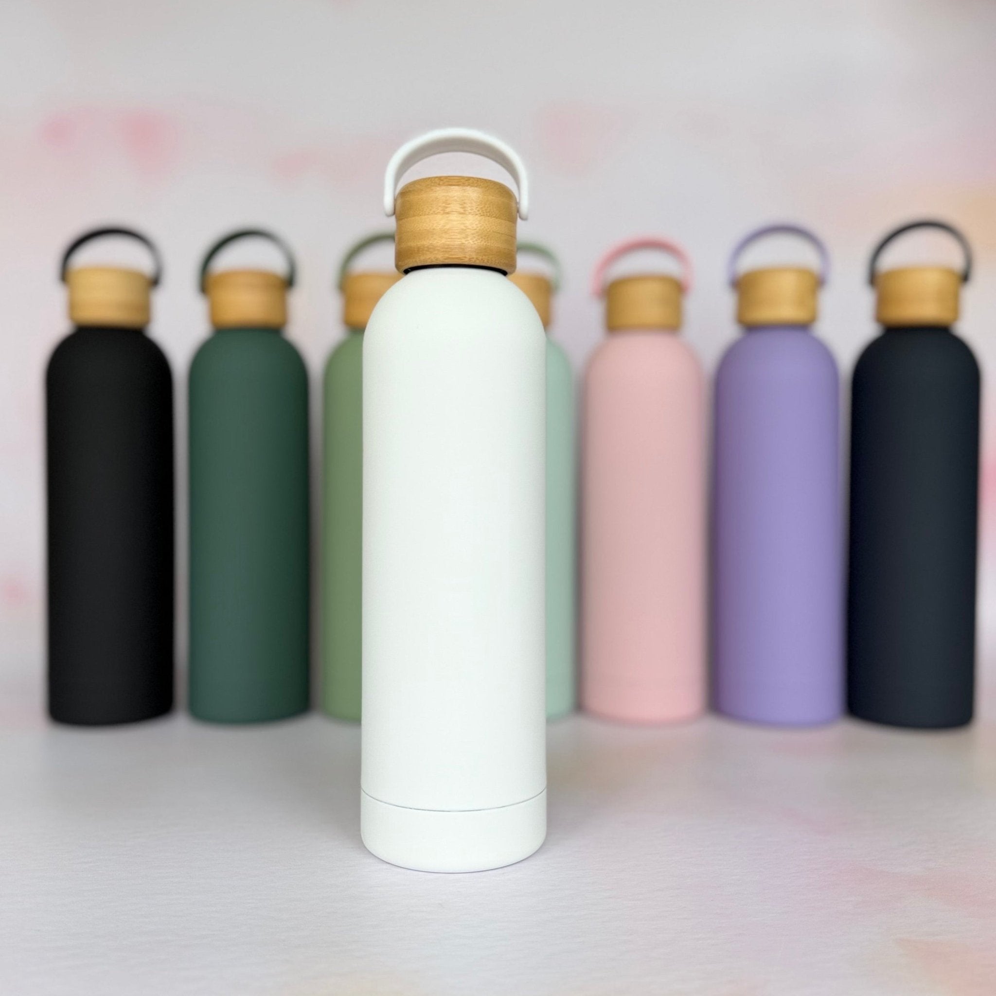 Personalised Insulated Water Bottle 750ml – Stainless Steel - Etch ‘n’ Shine