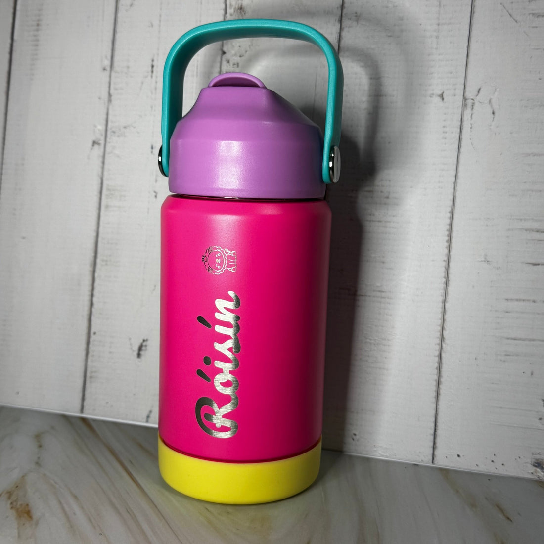 Personalised Kids Stainless Steel Water Bottle 350ml - Etch ‘n’ Shine