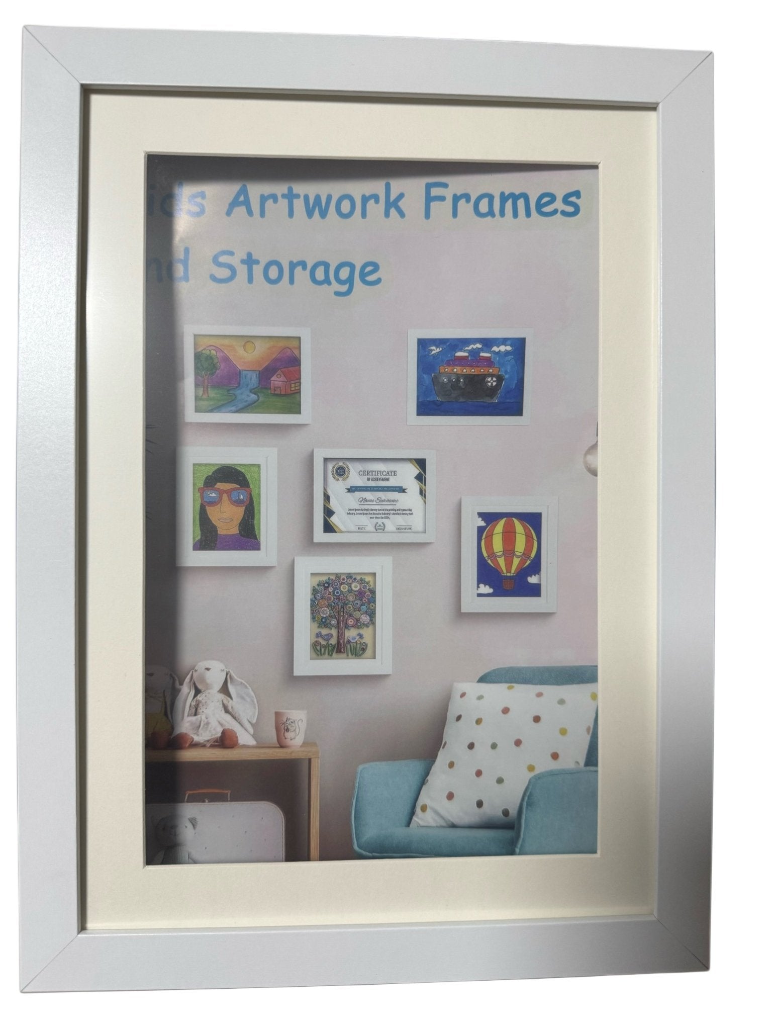 Show Case Photo Frame Personalised name art showcase frame | Etch 'N' Shine