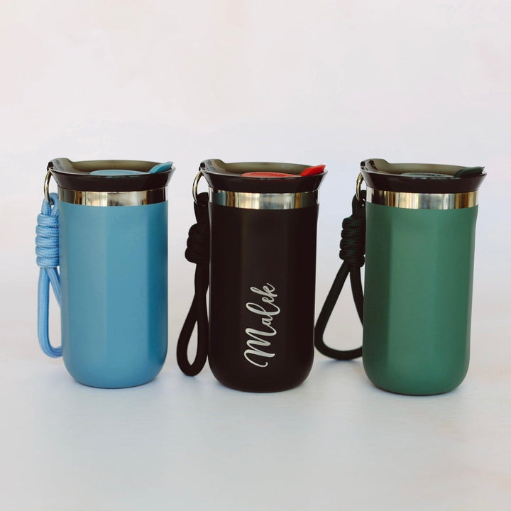 Personalised Stainless Steel Coffee Mug 350ml - Etch ‘n’ Shine