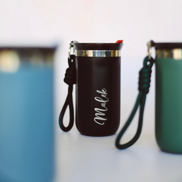 Personalised Stainless Steel Coffee Mug 350ml - Etch ‘n’ Shine