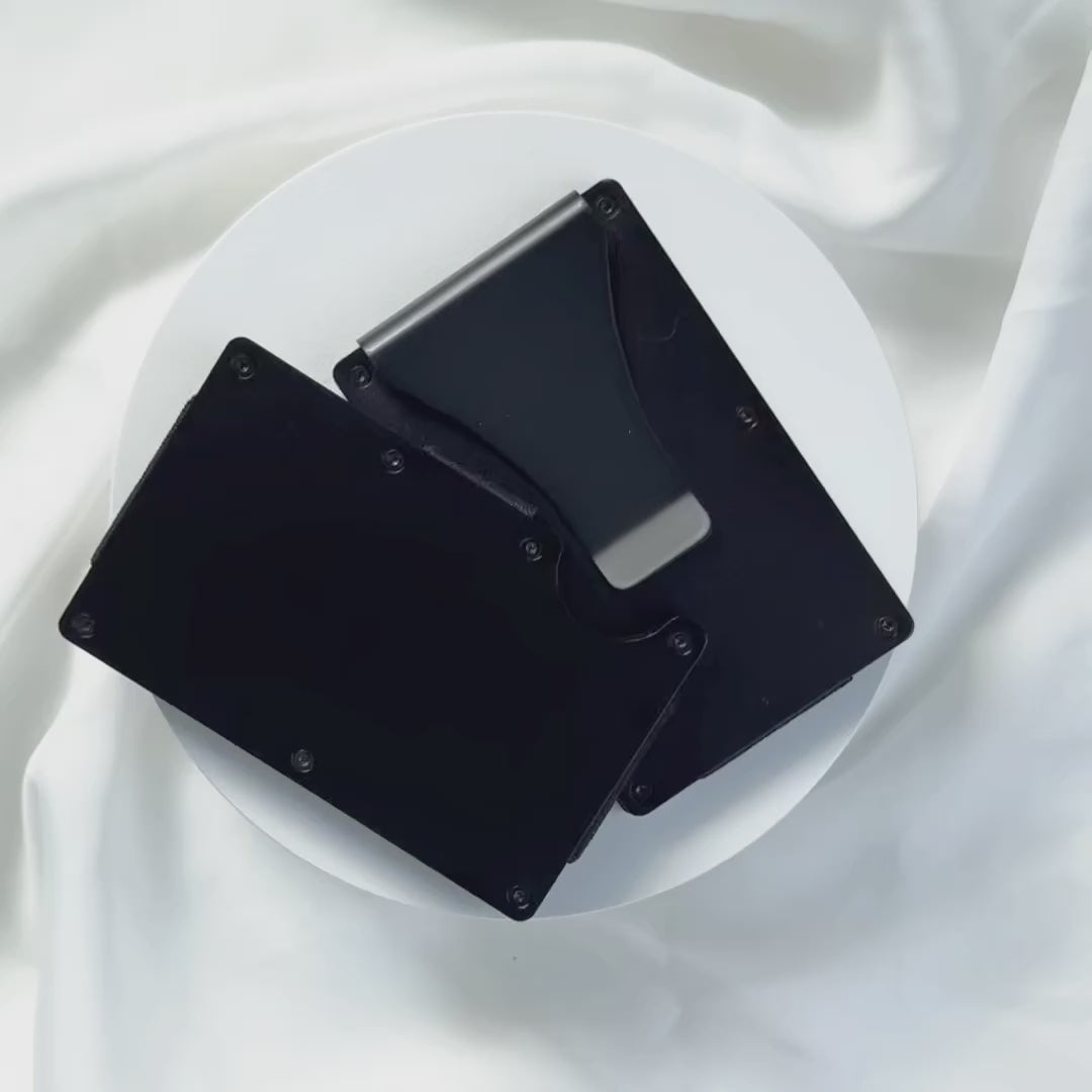 Black RFID Card Holder