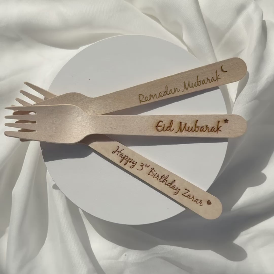 Eco-Friendly Disposable Forks