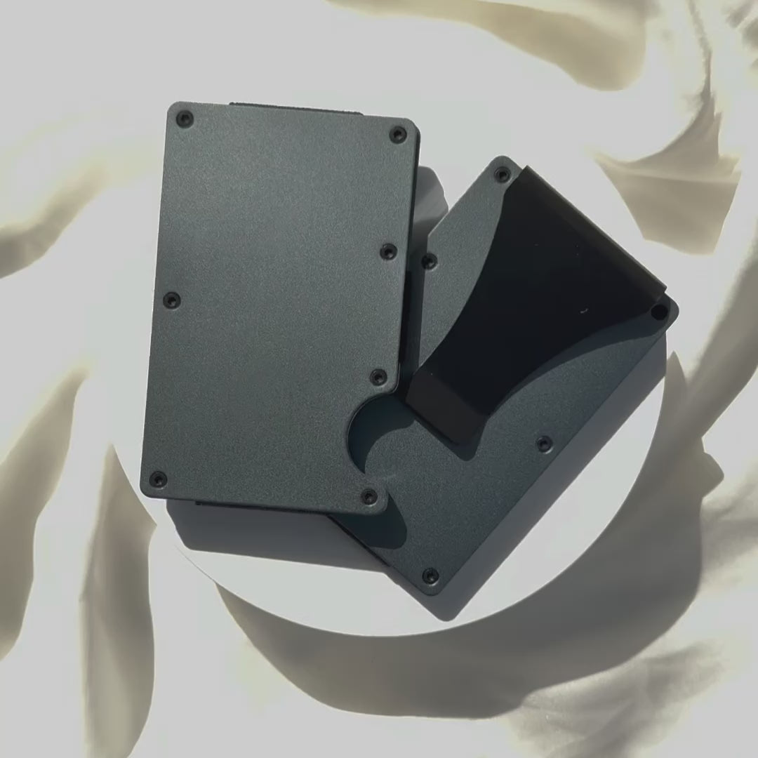 Grey RFID Card Holder