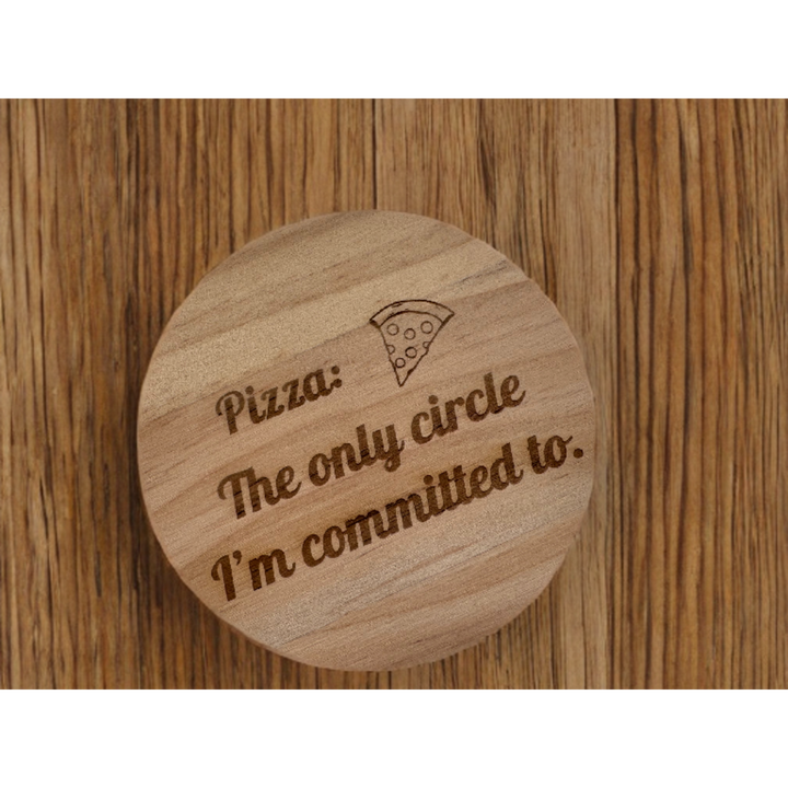 Custom Round Coasters | Wooden Round Coasters | Etch ‘n’ Shine